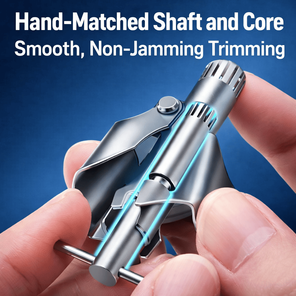 Stainless Steel Manual Nose Trimmer