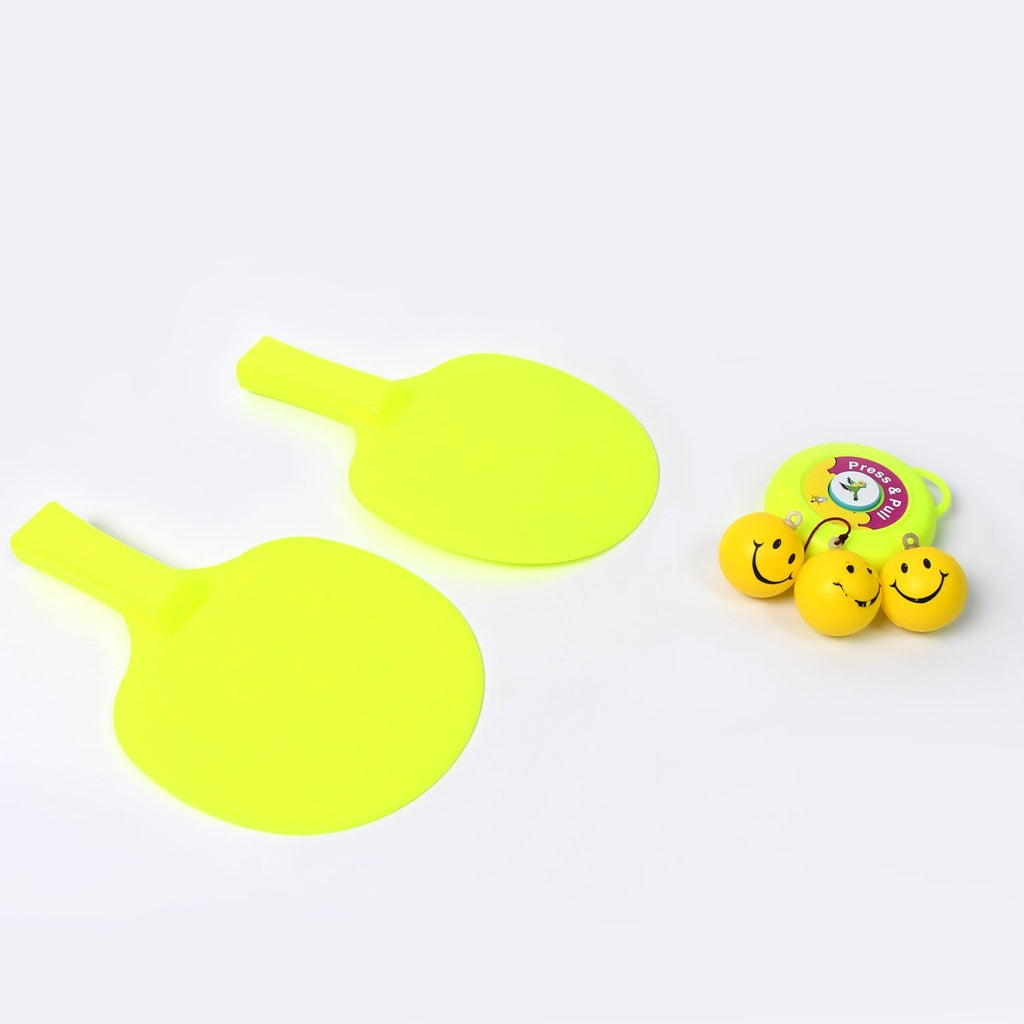 Portable Hanging Table Tennis Trainer - Indoor Self Training Set With 3 Balls