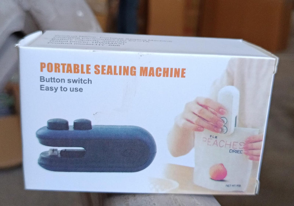 2-in-1 Mini Bag Sealer & Cutter – Portable USB Heat Sealer for Food Storage & Snacks